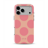 Big Polka Dots, Melone - Tough iPhone-Hülle