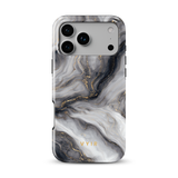 Golden Luxe Schwarz - Tough MagSafe iPhone Handyhülle