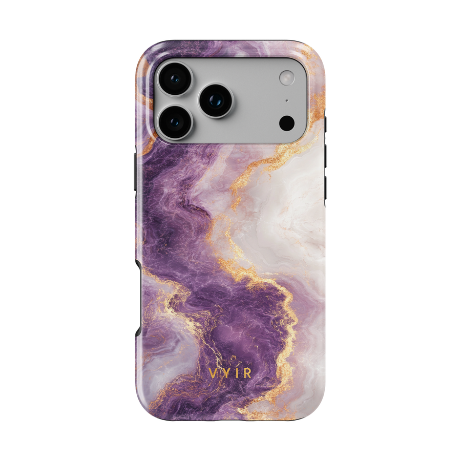 Golden Luxe Lila - Tough MagSafe iPhone Handyhülle