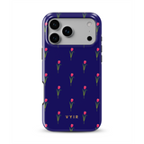 Navy Tulip - Tough MagSafe iPhone-Hülle