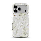 White Blossom Drift - Tough MagSafe iPhone-Hülle