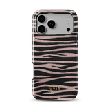 Zebra Gleam Rose Gold - Tough MagSafe iPhone-Handyhülle