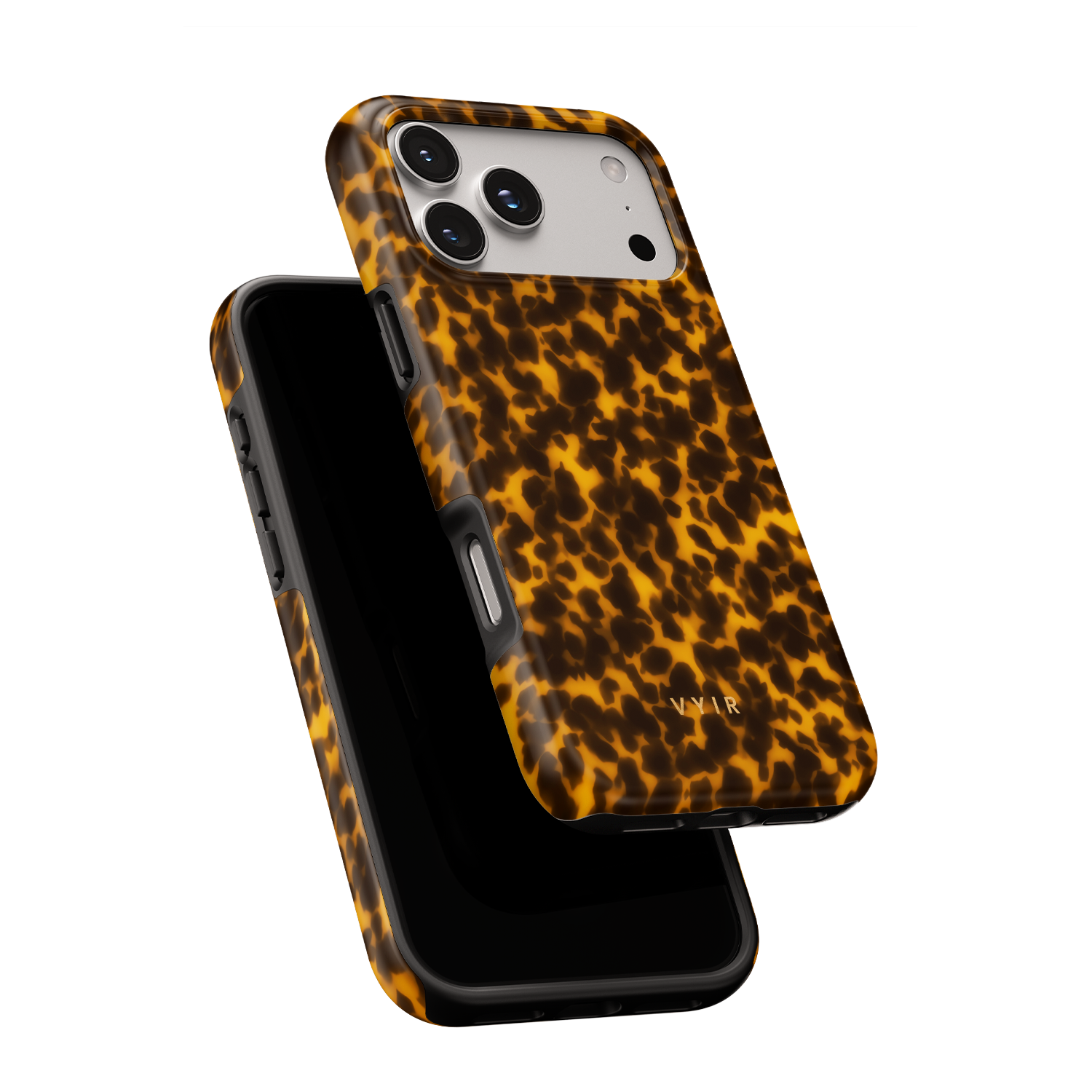 Tortoiseshell, Sunlight Yellow - Shockproof MagSafe iPhone Case - VYIR