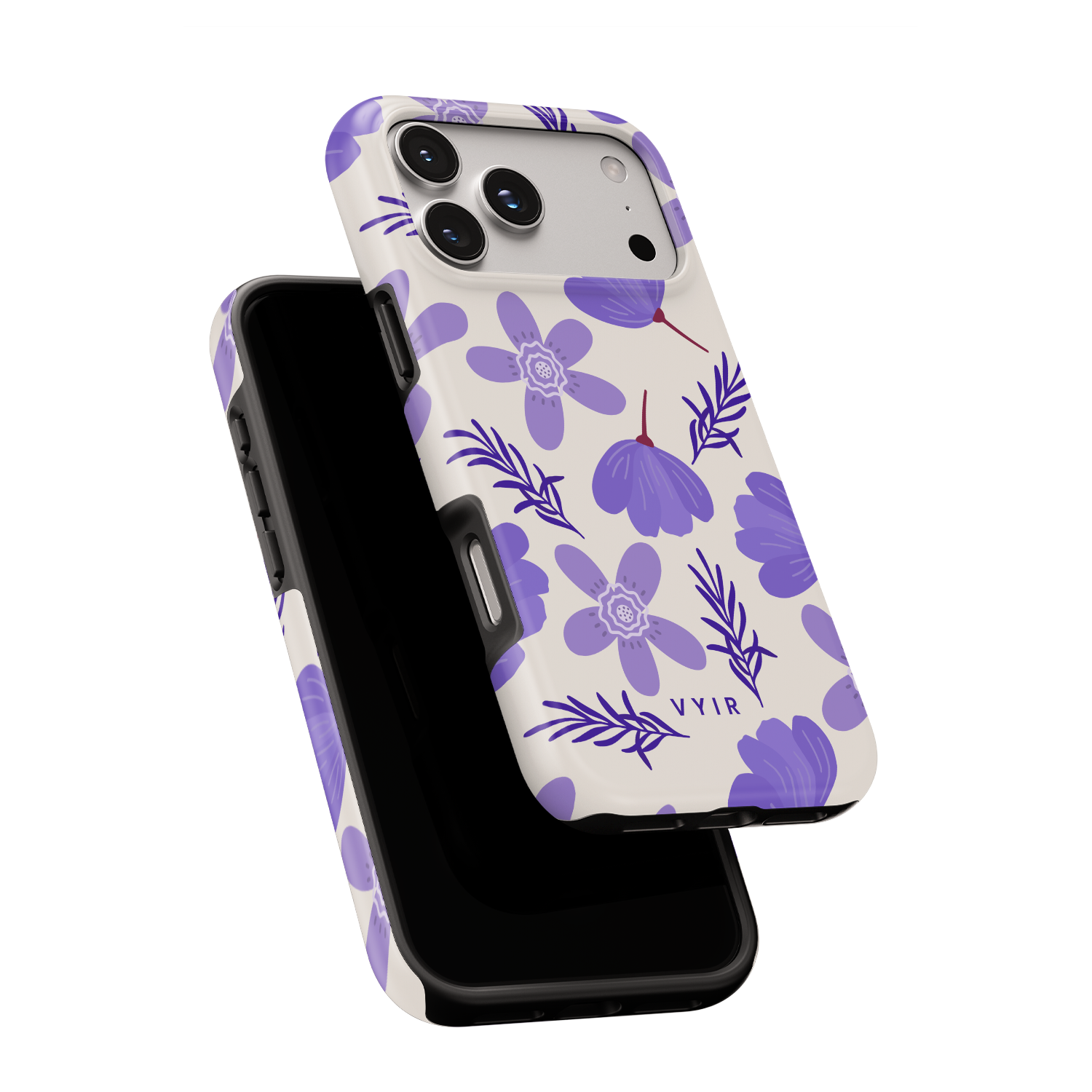 Violet Sketch - Shockproof Phone Case - VYIR