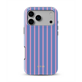 Vertical Stripes, Periwinkle Dream - Tough MagSafe iPhone-Hülle