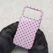 Tiny Polka Dots, Bonbonrosa - Tough Handyhülle